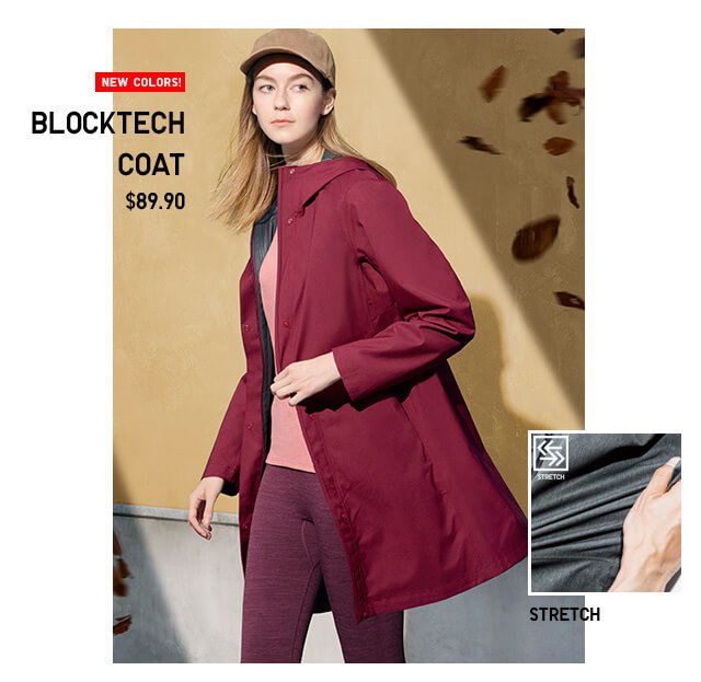 BLOCKTECH COAT - SHOP WOMEN