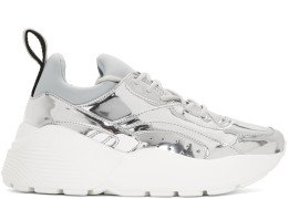 Stella McCartney - Silver Metallic Sneakers