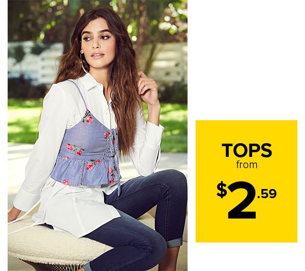 Shop Tops on Sale