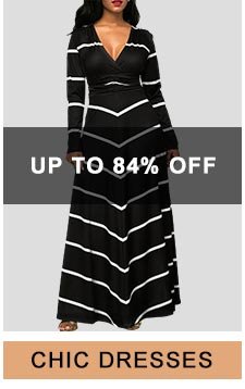 Chic Dresses Up To 84% Off