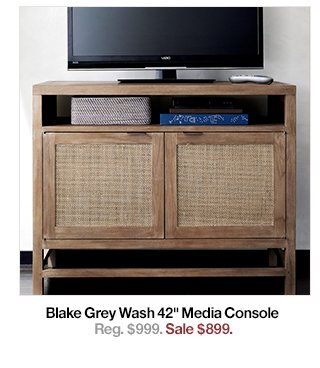 Blake Grey Wash Media Console