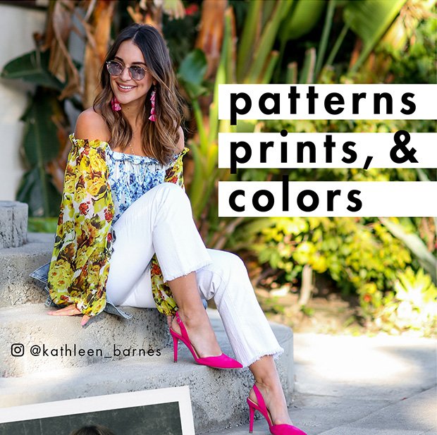 PATTERNS, PRINTS, & COLORS