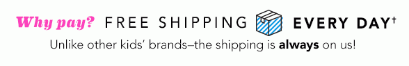 Free Shipping Every Day + BOPIS