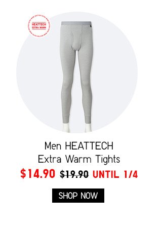 Men HEATTECH Extra Warm Tights - NOW $14.90 - SHOP MEN