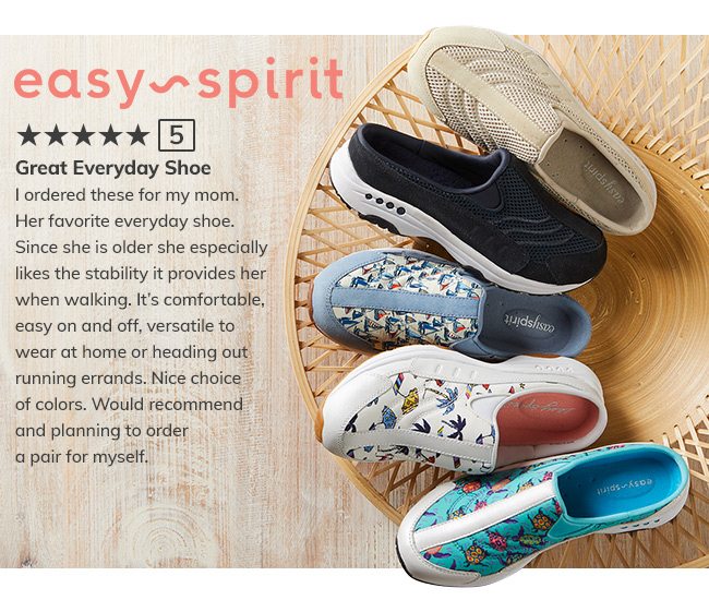 Easy Spirit Traveltime - 5 Star Review - Great Everday Shoe