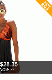 Asymmetric Hem Dot Print Halter Neck Swimdress and Panty 