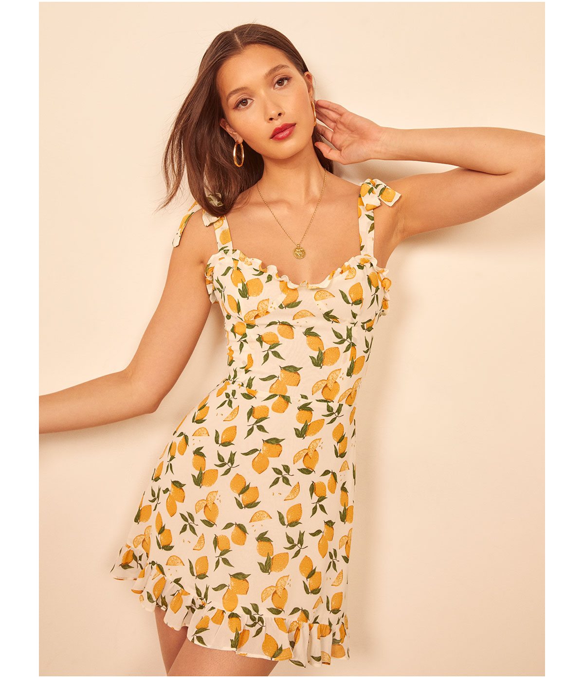 Christine Dress Lemonade