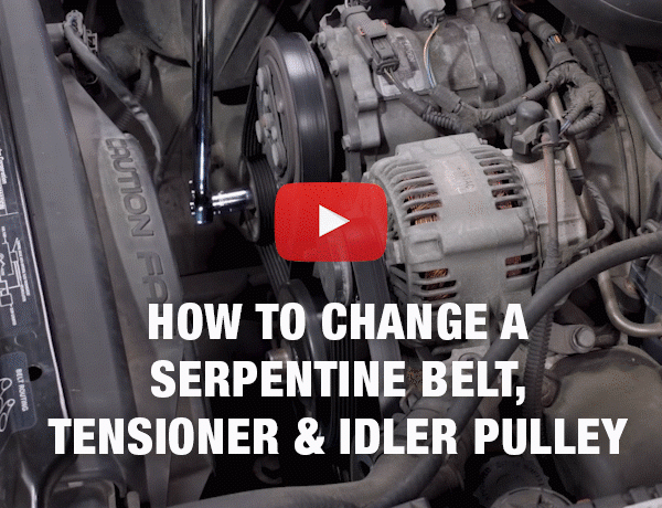 How to Change a Serpentine Belt, Tensioner & Idler Pulley