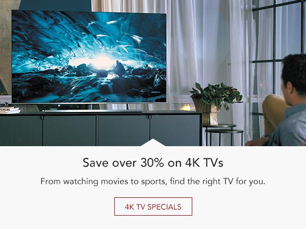 Save on 4K TVs