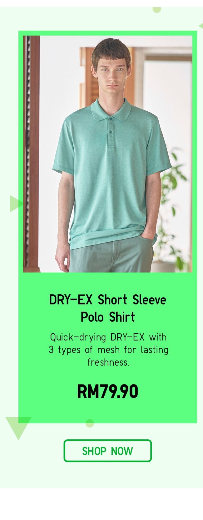 DRY-EX Short Sleeve Polo Shirt