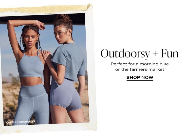 Outdoorsy + Fun. Perfect for a morning hike or the farmers market. Shop now.