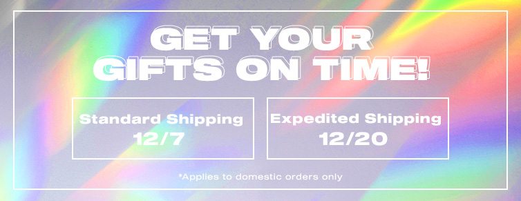 Get your gifts on time