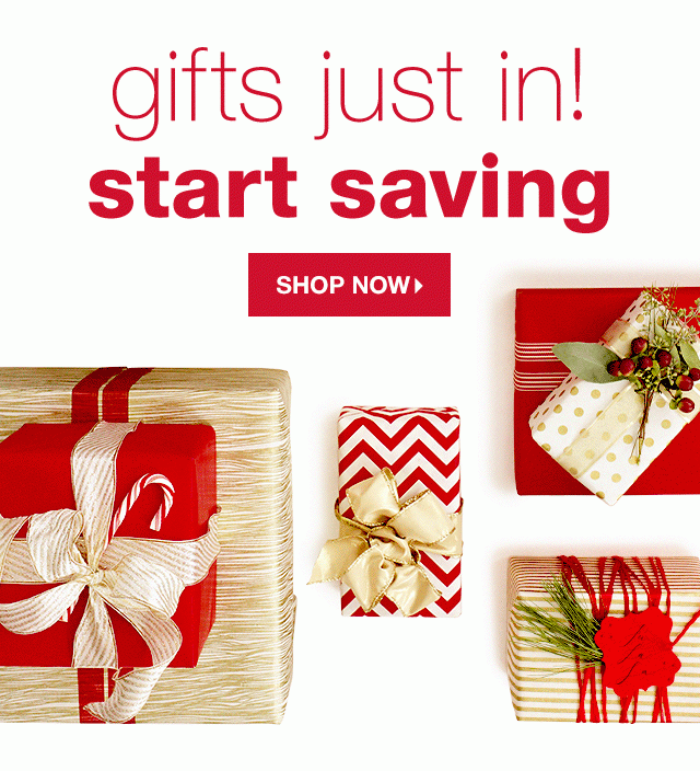 Gifts Just In! Start Saving - Shop Now