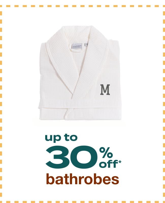 Up to 35% Off Bathrobes