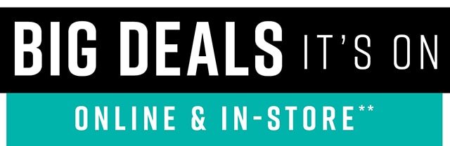 Big Deals It's On