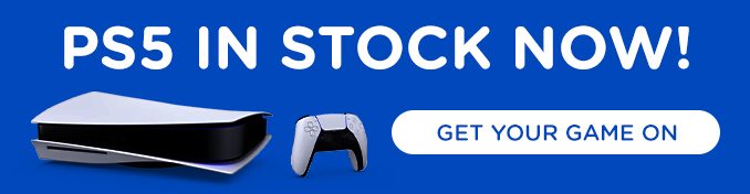 Get your Game on...PS5 instock Now!