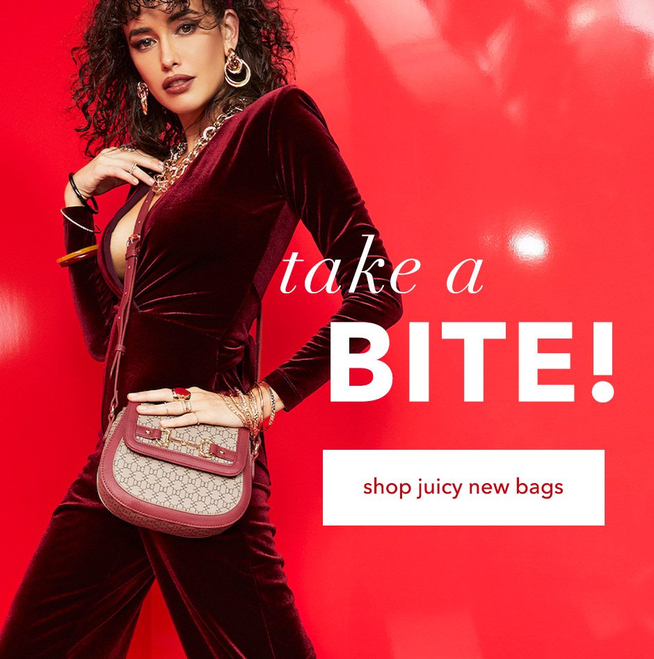 Take a Bite! Shop new bags!