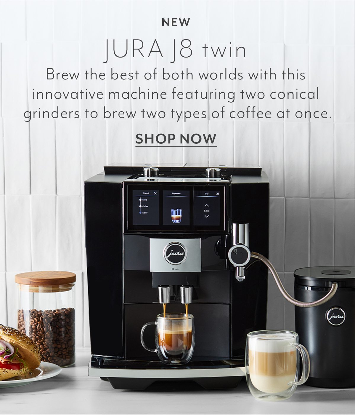 JURA J8 twin Automatic Coffee Machine