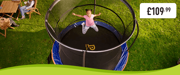 JJump Power 10ft Trampoline and Enclosure