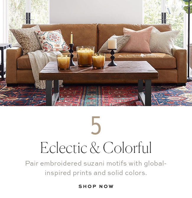 5 Eclectic & Colorful