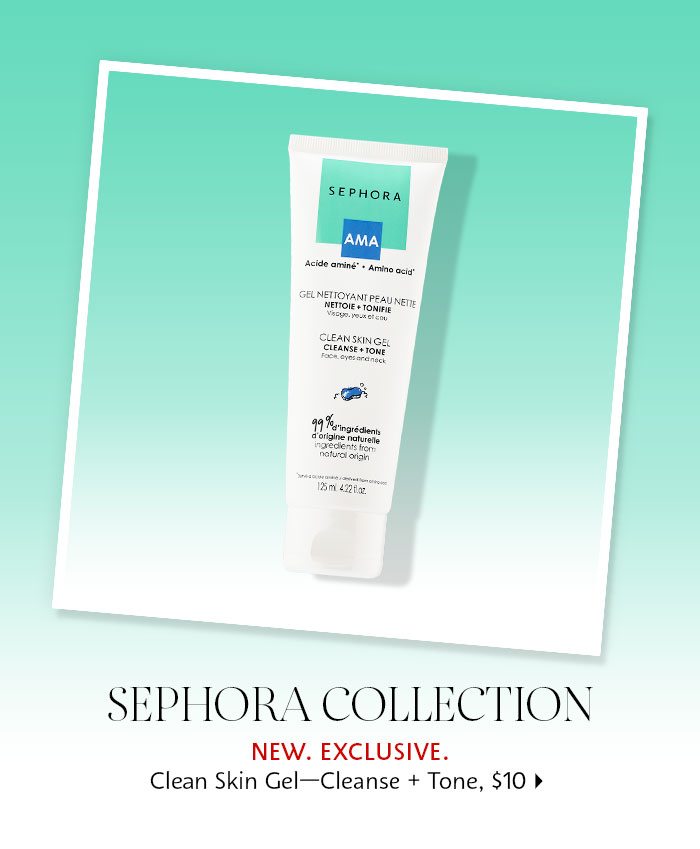 SEPHORA COLLECTION - Clean Skin Gel - Cleanse & Tone
