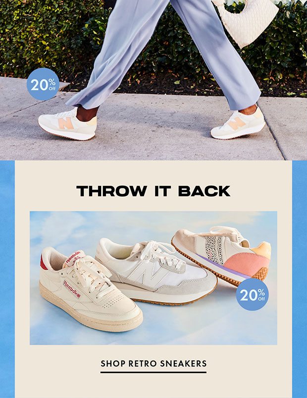 SHOP RETRO SNEAKERS