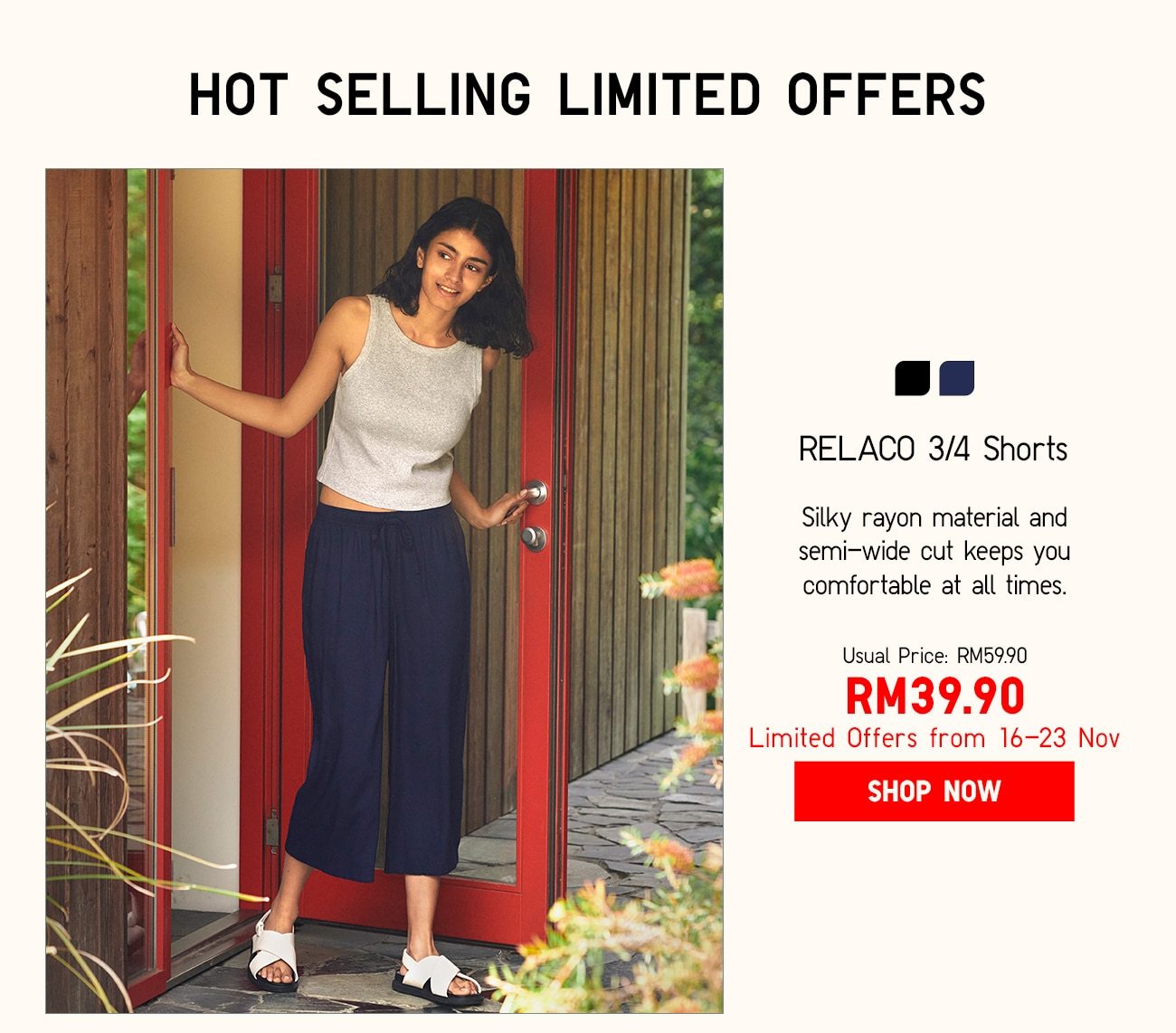 RELACO 3/4 Shorts