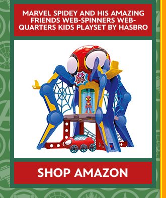 Marvel Spidey and His Amazing Friends Web-Spinners Web-Quarters Kids Playset by Hasbro