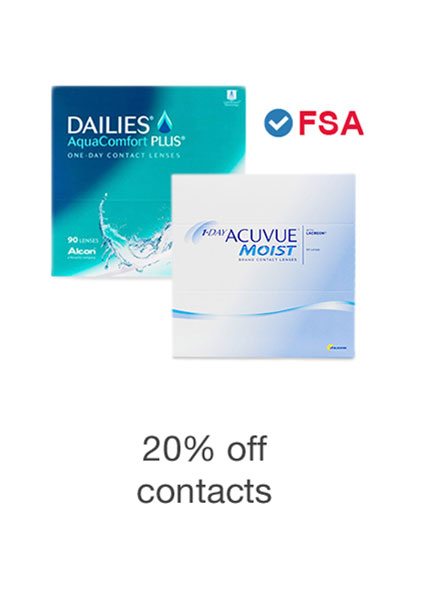 20% off contacts