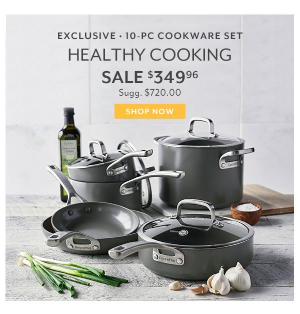 10-PC Cookware Set