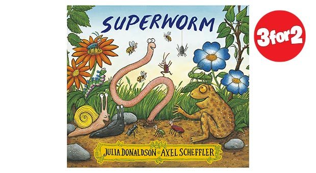 Superworm Paper Back Book by Julia Donaldson