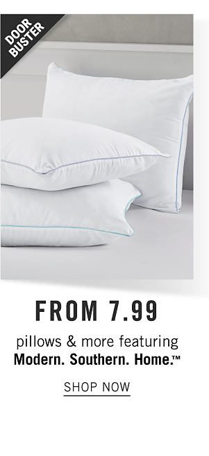 Doorbuster - Pillows & more featuring Modern. Southern. Home from $7.99. Shop Now.