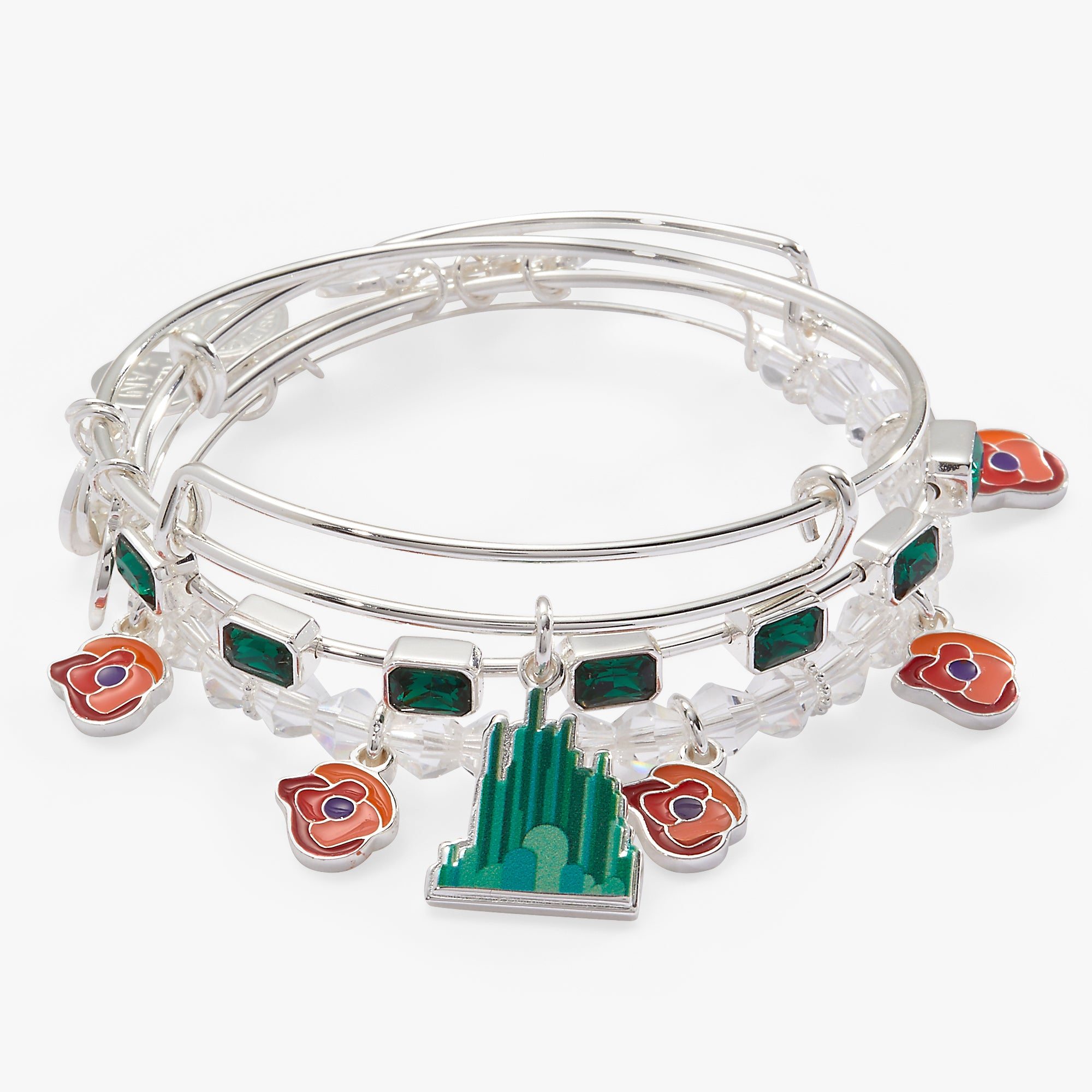 Image of Wizard of Oz™ Emerald City Set of 3 Bangles