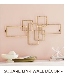 Square Link Wall Decor