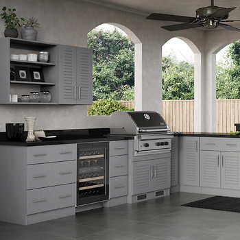 Custom Assembled Outdoor Cabinetry by WeatherStrong