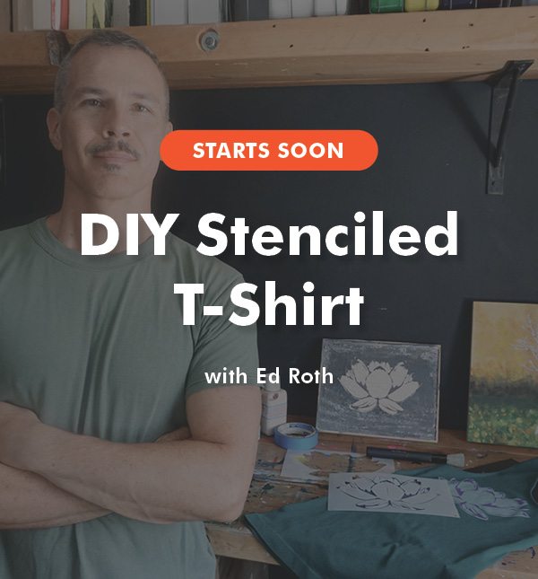 DIY Stencil T-Shirt Project