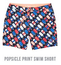 POPSICLE PRINT VOLLEY SWIM SHORT