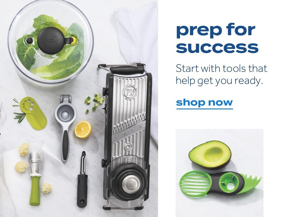 prep for success. Start with tools that help get you ready. shop now
