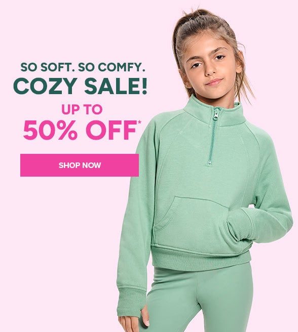 Up to 50% off Cozy Sale