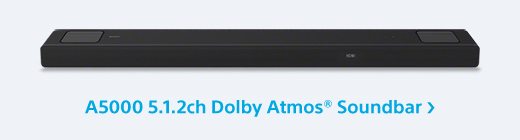 A5000 5.1.2ch Dolby Atmos® Soundbar