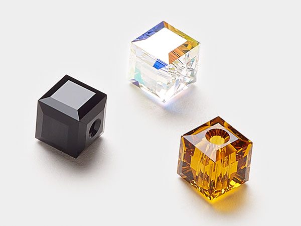 Crystal Cube Beads