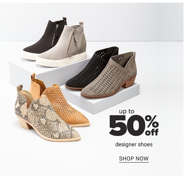 Up to 50% Off Designer Shoes - Shop Now