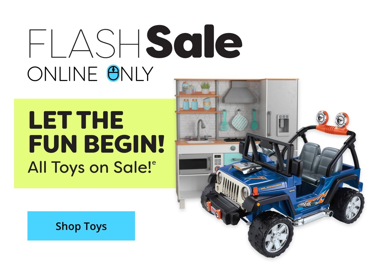 All toys are on sale