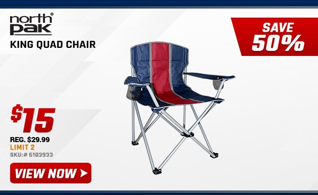 North Pak King Quad Chair