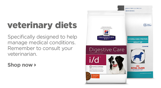 Shop veterinary dog food >