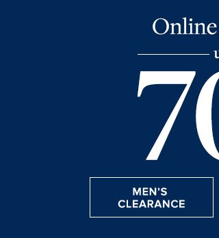 MEN'S CLEARANCE