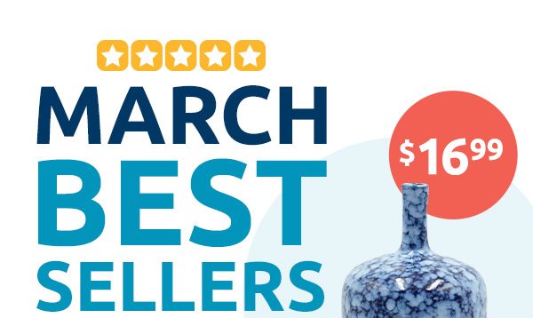 March best sellers.