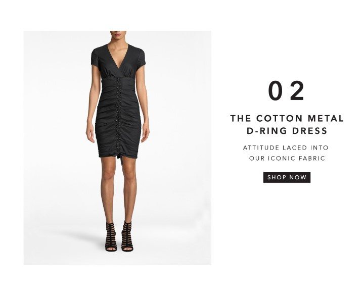 The Cotton Metal D-Ring Dress