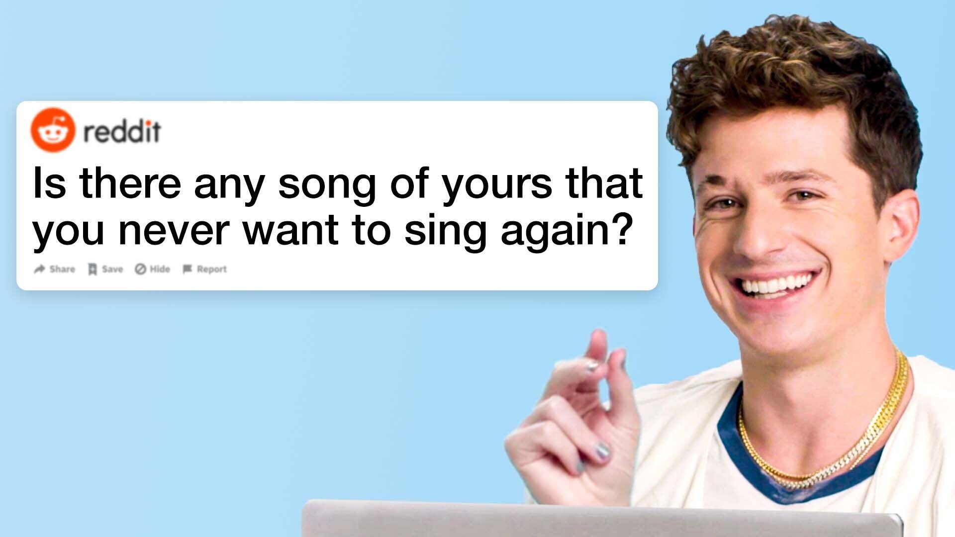 CHARLIE PUTH REPLIES TO FANS ON THE INTERNET 