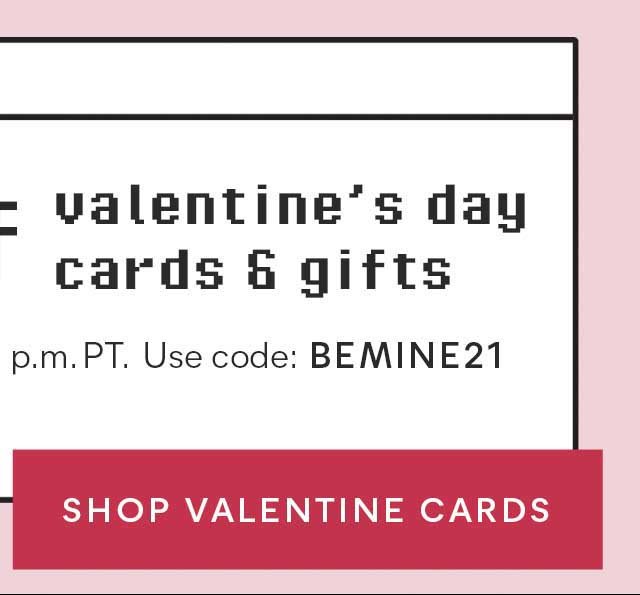 Shop Valentine Cards